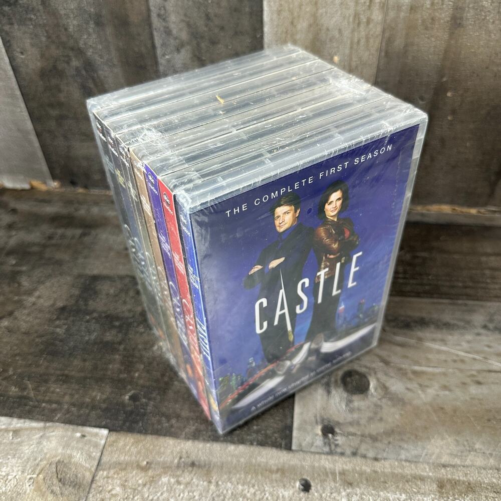 CASTLE Tv Series The Complete 1-8 Seasons DVD Set New Sealed